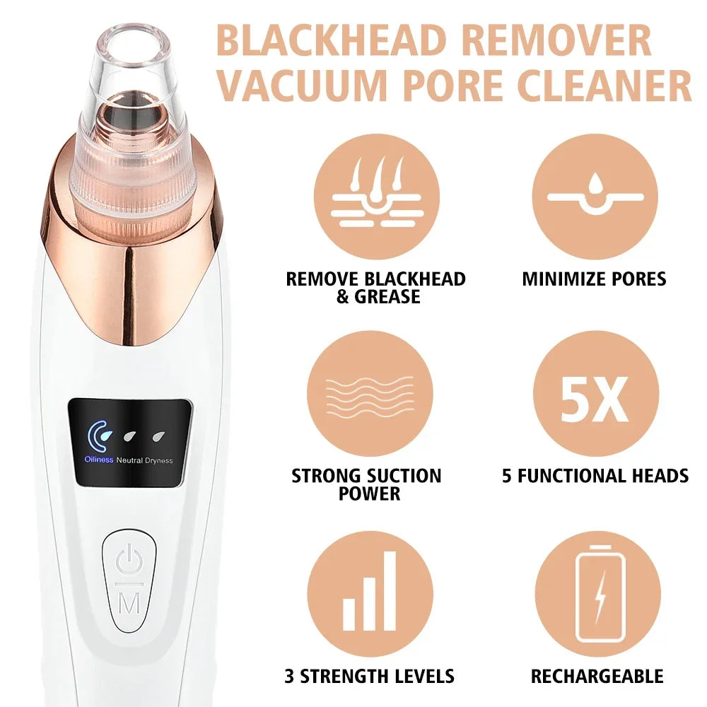 BLACK HEADS ACNE OIL REMOVER 5 in 1