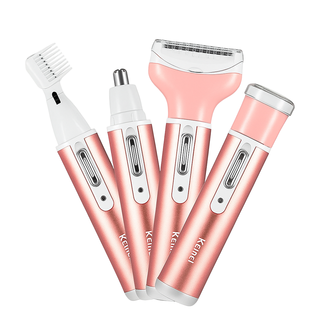 KEMEI KM-6637 TRIMMER ( 4 IN 1) REMOVE THE HAIR WITH OUT ANY PAIN