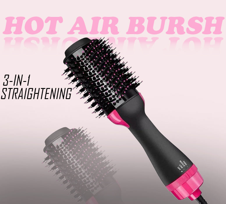3-IN-1 HOT AIR BRUSH AND HAIR STARIGHTER