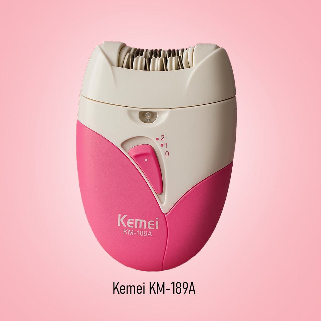 LADIES EPILATOR KM-189 PAIN LESS HAIR REMOVER