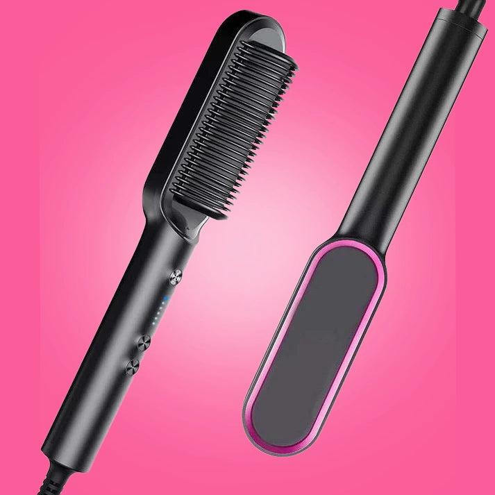 MULTIFUNCTION ELECTRIC COMB – STRAIGHTEN & CURL WITH EASY