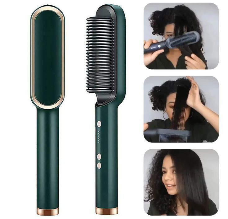 MULTIFUNCTION ELECTRIC COMB – STRAIGHTEN & CURL WITH EASY