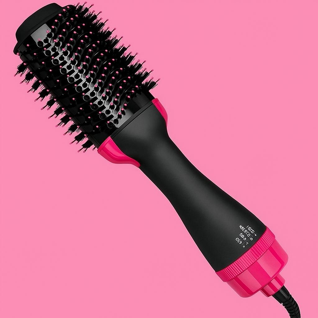 3-IN-1 HOT AIR BRUSH AND HAIR STARIGHTER